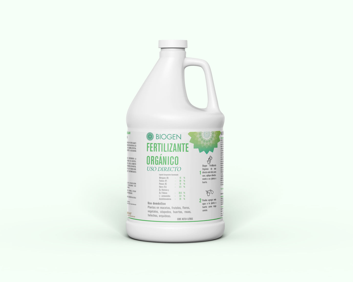 Fertilizante Orgánico Uso Directo Residencial